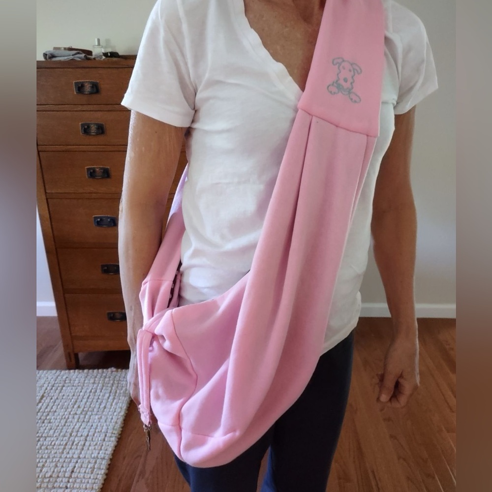 Pink Dog Sling Carrier